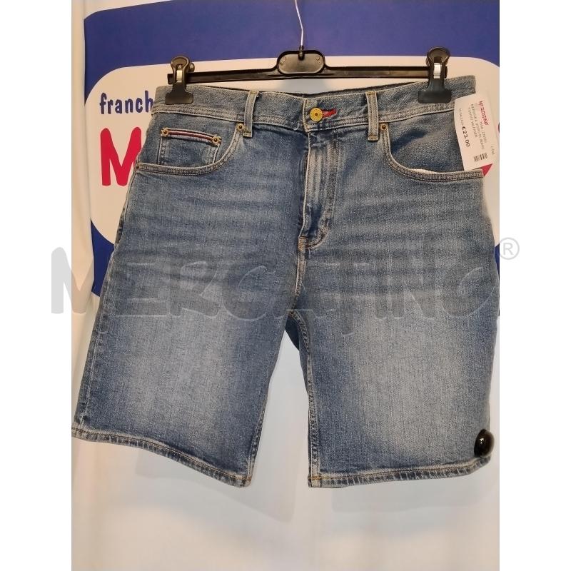 BERMUDA UOMO IN JEANS  TOMMY HILFIGER  | Mercatino dell'Usato Catania stazione centrale 1