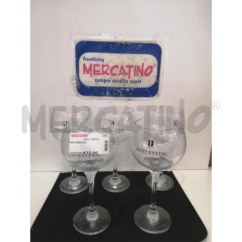 BICCHIERI PZ.  | Mercatino dell'Usato Catania stazione centrale 1