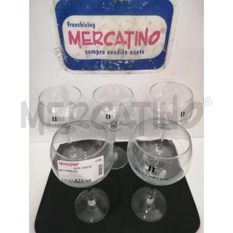 BICCHIERI PZ.  | Mercatino dell'Usato Catania stazione centrale 2