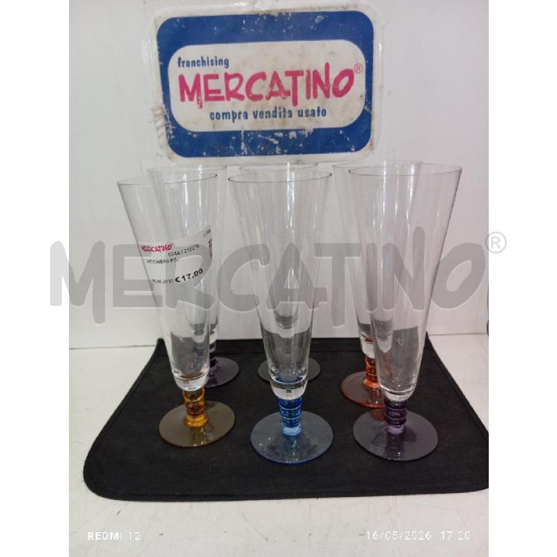 BICCHIERI PZ.  | Mercatino dell'Usato Catania stazione centrale 1