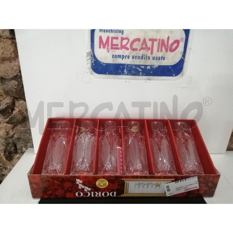 BICCHIERI PZ. CRISTALLO | Mercatino dell'Usato Catania stazione centrale 1