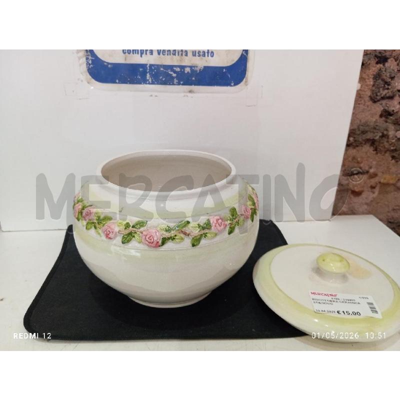 BISCOTTIERA CERAMICA STILNOVO | Mercatino dell'Usato Catania stazione centrale 3