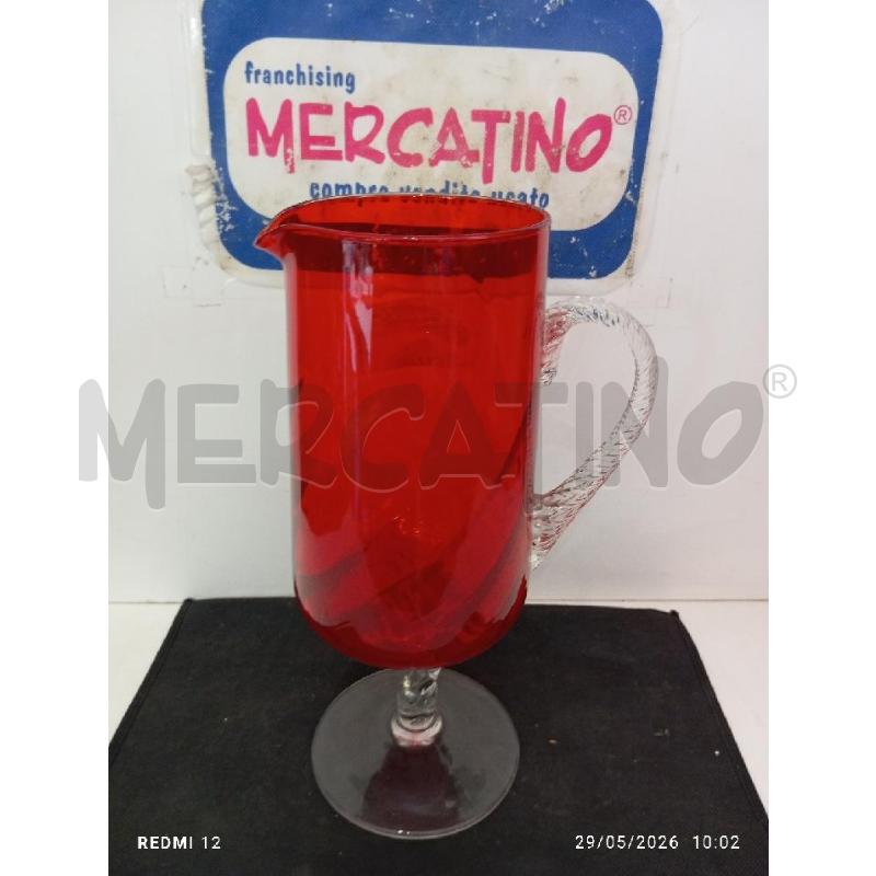 BOCCALE MURANO ROSSO | Mercatino dell'Usato Catania stazione centrale 3
