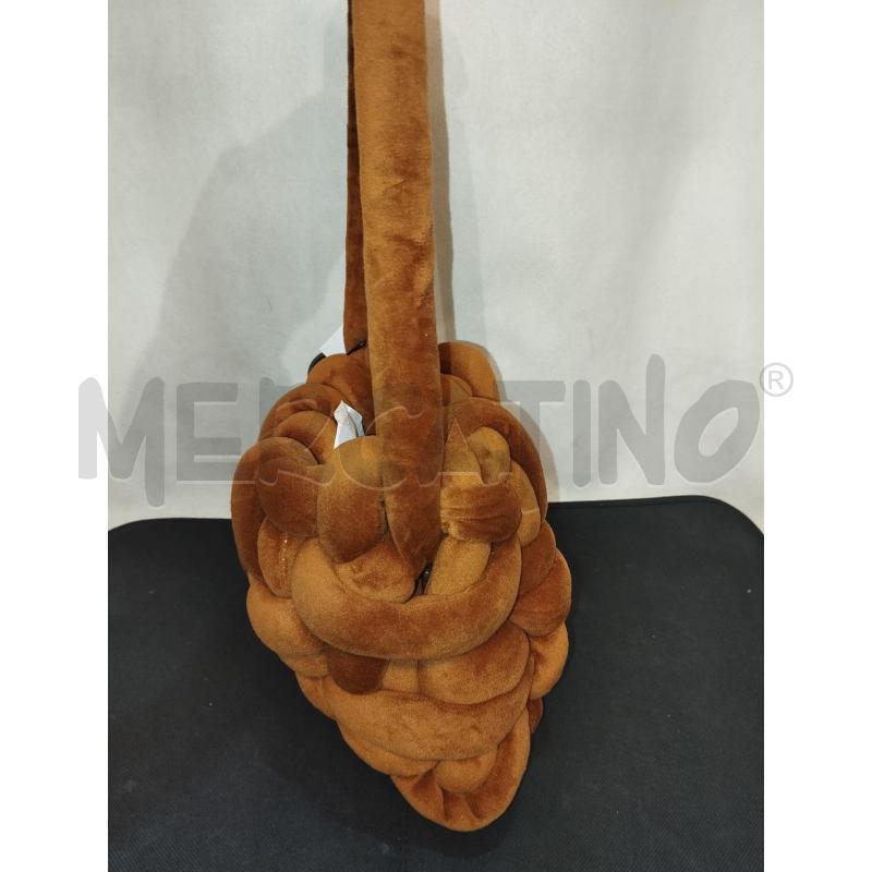 BORSA DONNA ARTIGIANALI MARRONE INTRECCIANTO | Mercatino dell'Usato Catania stazione centrale 2