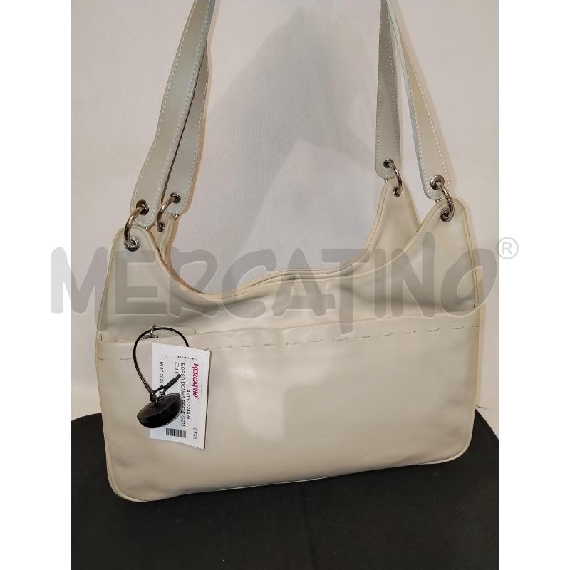 BORSA DONNA BEIGE GEMELLI  | Mercatino dell'Usato Catania stazione centrale 1