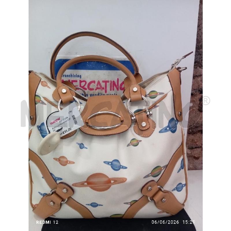 BORSA DONNA BIANCA ZOON  | Mercatino dell'Usato Catania stazione centrale 1