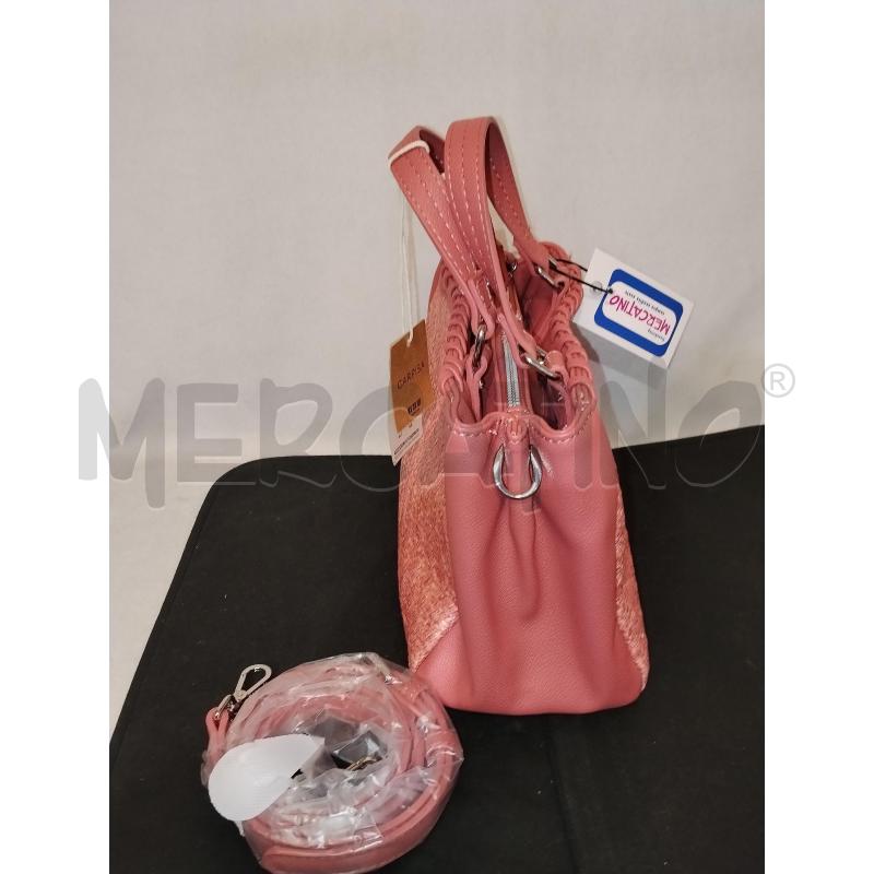 BORSA DONNA CARPISA ROSA  | Mercatino dell'Usato Catania stazione centrale 2