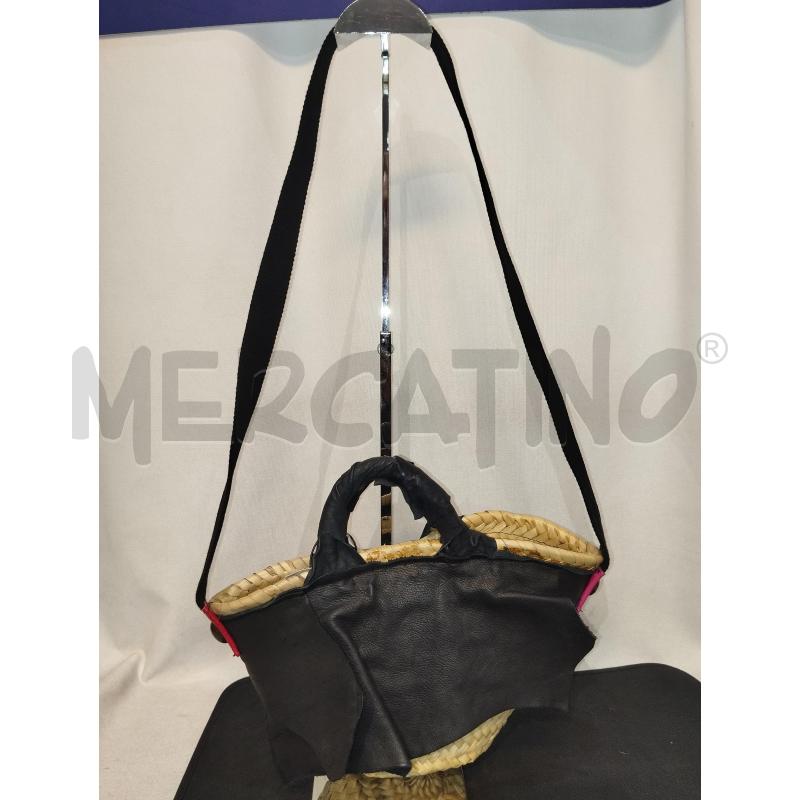 BORSA DONNA COFFA CON INSERTI IN PELLE | Mercatino dell'Usato Catania stazione centrale 2
