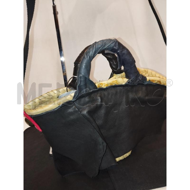 BORSA DONNA COFFA CON INSERTI IN PELLE | Mercatino dell'Usato Catania stazione centrale 4