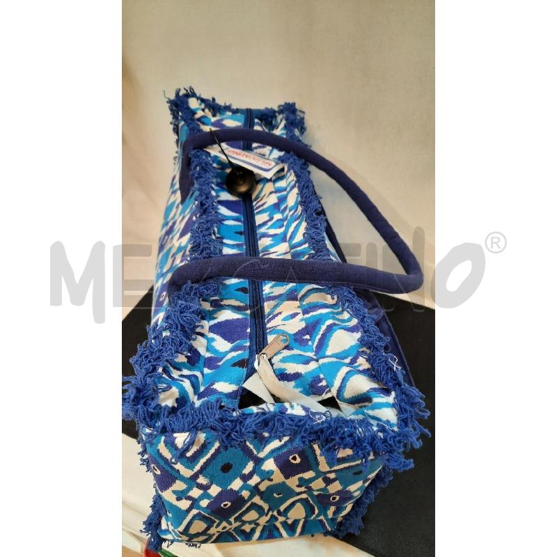 BORSA DONNA DA MARE BLU KISENE | Mercatino dell'Usato Catania stazione centrale 3