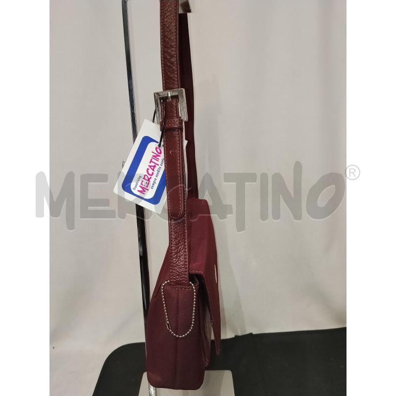 BORSA DONNA GATTINONI BORDEAUX  | Mercatino dell'Usato Catania stazione centrale 3