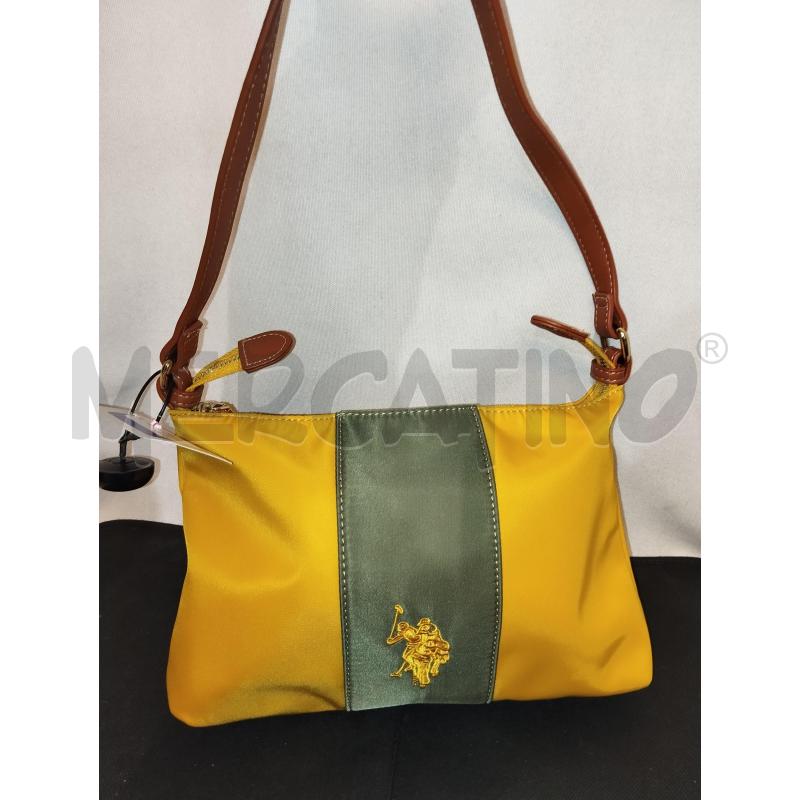BORSA DONNA GIALLA U.S. POLO ASSN  | Mercatino dell'Usato Catania stazione centrale 1