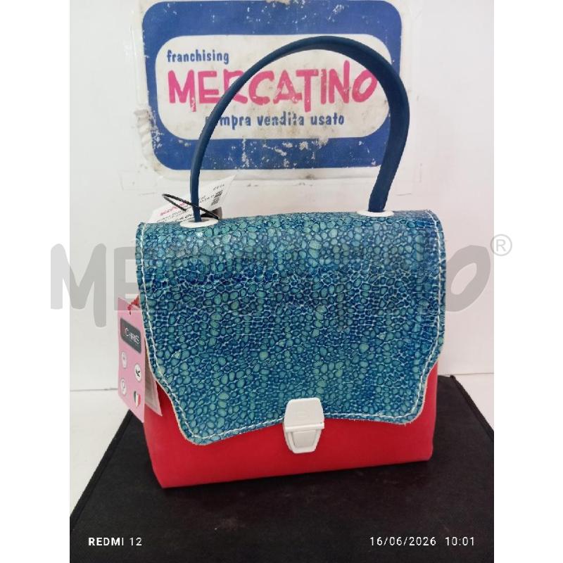 BORSA DONNA GOMMATA CORALLO E AVION  | Mercatino dell'Usato Catania stazione centrale 1