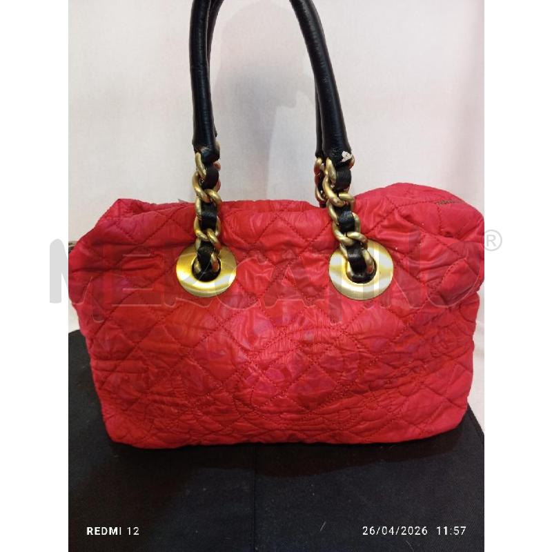BORSA DONNA JUST CAVALLI ROSSA DA RIV. | Mercatino dell'Usato Catania stazione centrale 1