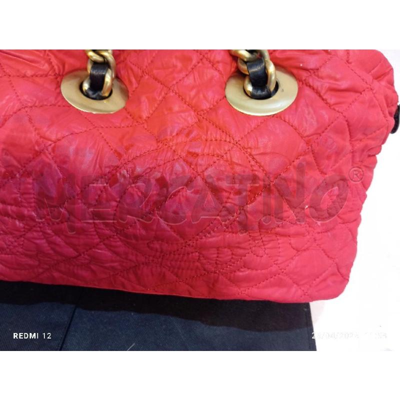 BORSA DONNA JUST CAVALLI ROSSA DA RIV. | Mercatino dell'Usato Catania stazione centrale 3