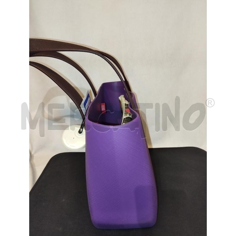 BORSA DONNA JU'STO VIOLA  | Mercatino dell'Usato Catania stazione centrale 2