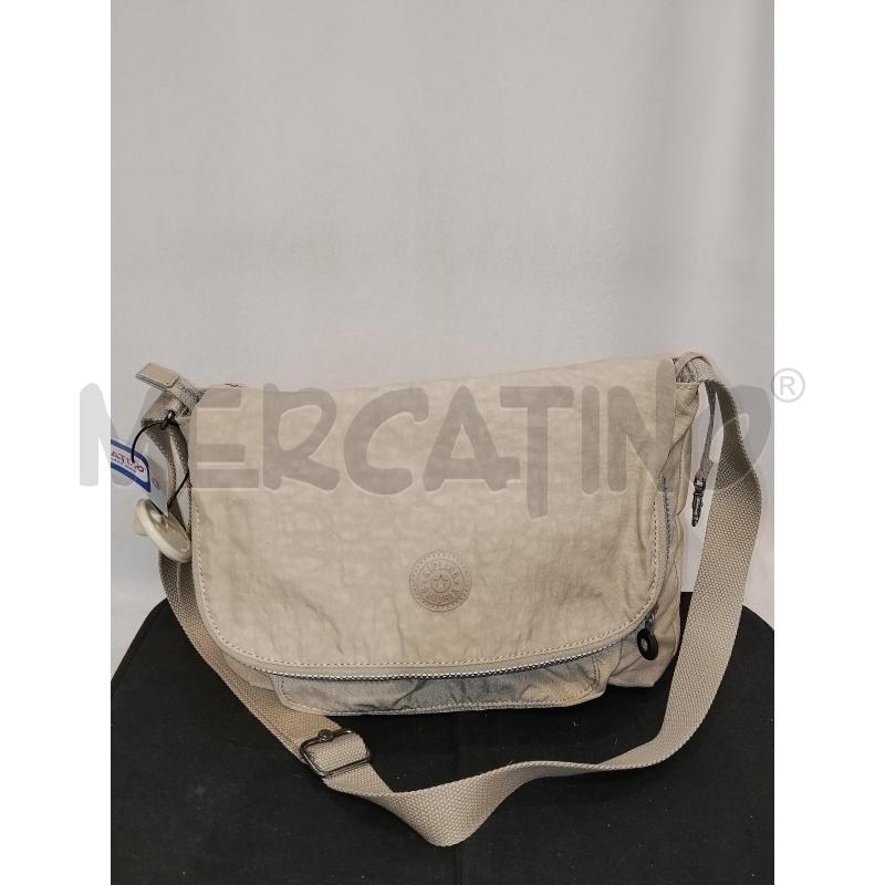 BORSA DONNA KIPLING BEIGE  | Mercatino dell'Usato Catania stazione centrale 1