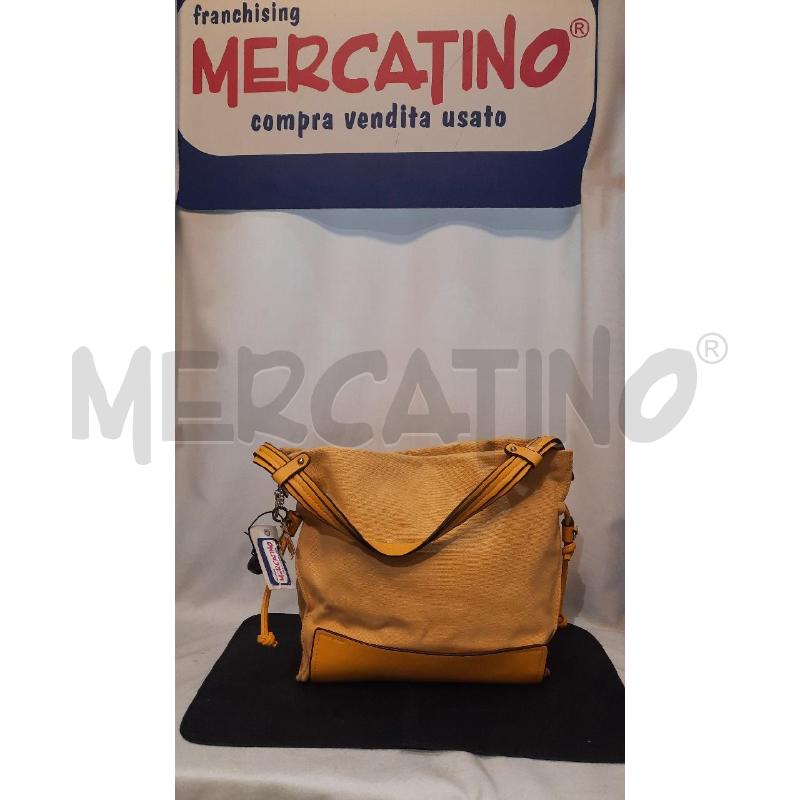 BORSA DONNA KOAN GIALLA  IN TESSUTO  | Mercatino dell'Usato Catania stazione centrale 1