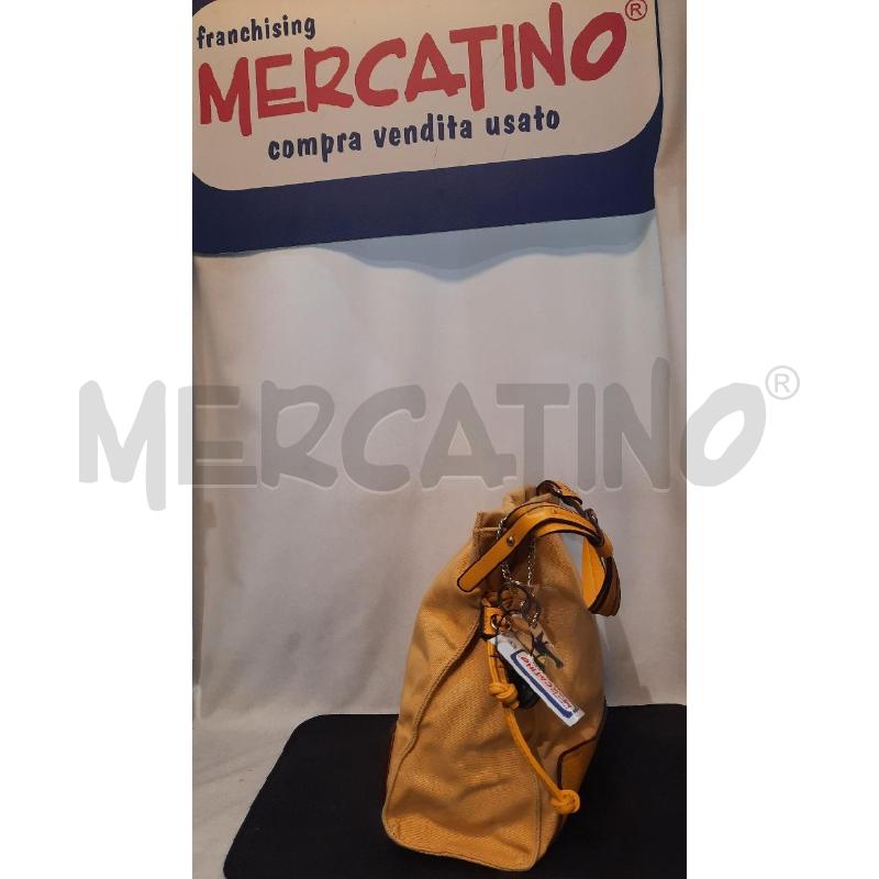 BORSA DONNA KOAN GIALLA  IN TESSUTO  | Mercatino dell'Usato Catania stazione centrale 2