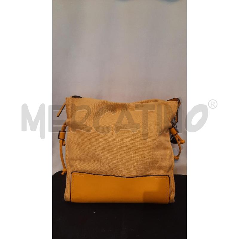 BORSA DONNA KOAN GIALLA  IN TESSUTO  | Mercatino dell'Usato Catania stazione centrale 3