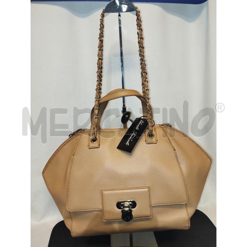 BORSA DONNA LOVE MOSCHINO BEIGE | Mercatino dell'Usato Catania stazione centrale 1