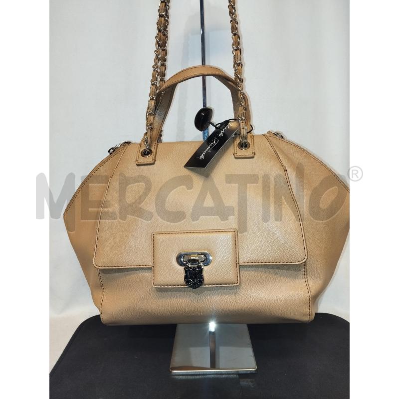 BORSA DONNA LOVE MOSCHINO BEIGE | Mercatino dell'Usato Catania stazione centrale 2