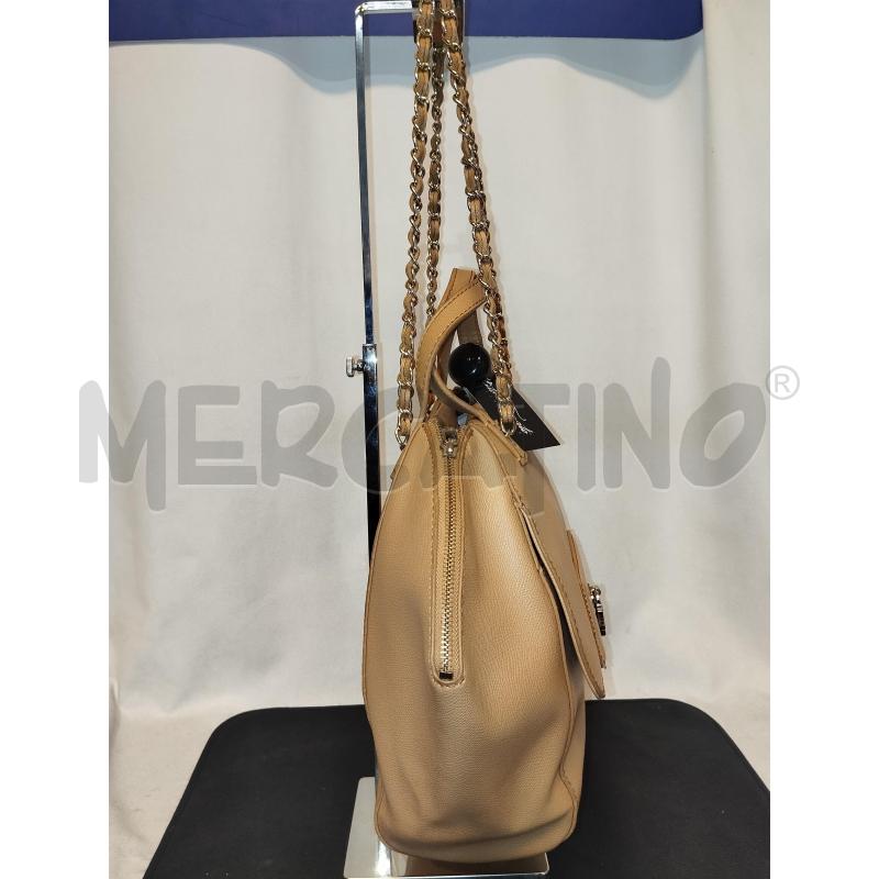 BORSA DONNA LOVE MOSCHINO BEIGE | Mercatino dell'Usato Catania stazione centrale 3