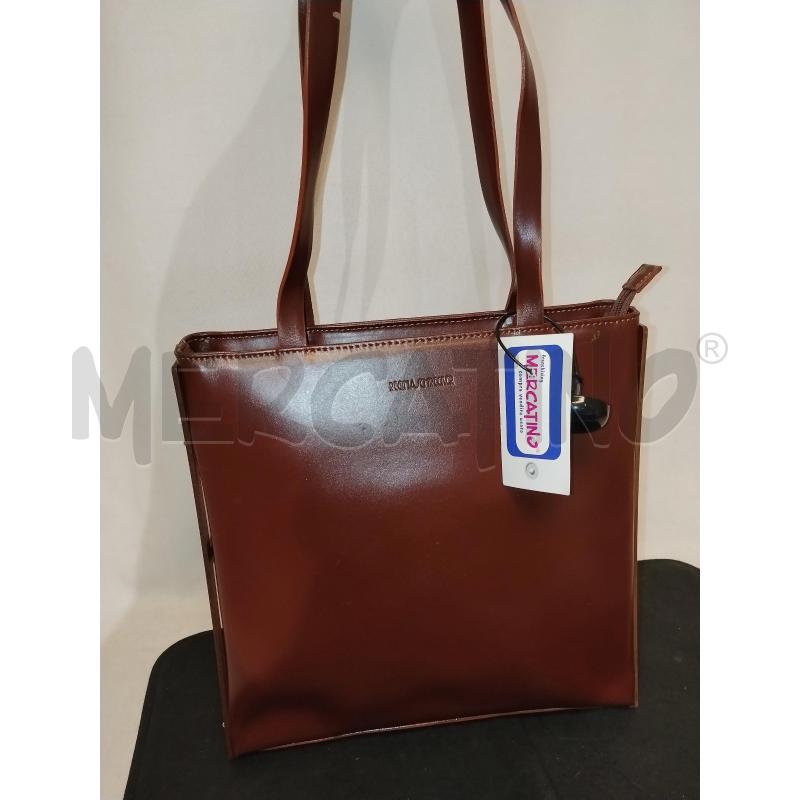 BORSA DONNA MARRONE SCHRECHER | Mercatino dell'Usato Catania stazione centrale 1