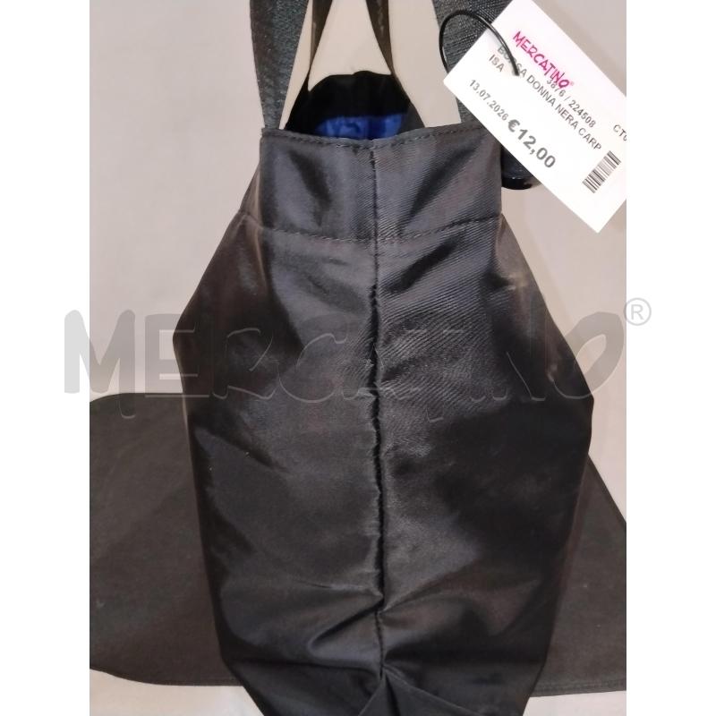 BORSA DONNA NERA CARPISA  | Mercatino dell'Usato Catania stazione centrale 2