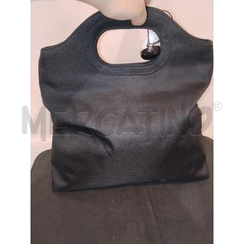 BORSA DONNA NERA MARELLA  IN TESSUTO  | Mercatino dell'Usato Catania stazione centrale 3
