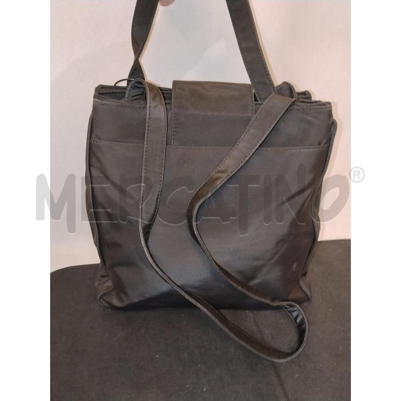 BORSA DONNA NERA SOLO SOPRANI  | Mercatino dell'Usato Catania stazione centrale 3
