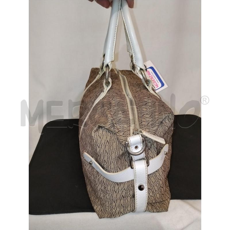 BORSA DONNA POLLINI CON MANICI BIANCHI | Mercatino dell'Usato Catania stazione centrale 2
