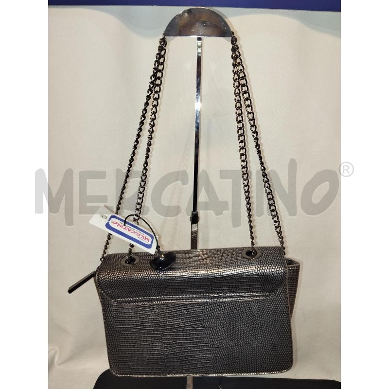BORSA DONNA ROCCO BAROCCO ARGENTO  | Mercatino dell'Usato Catania stazione centrale 3