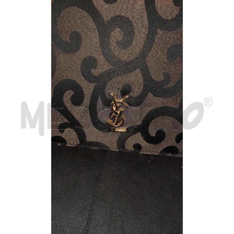 BORSA DONNA SAINT LAURENTMARRONE E NERA | Mercatino dell'Usato Catania stazione centrale 2