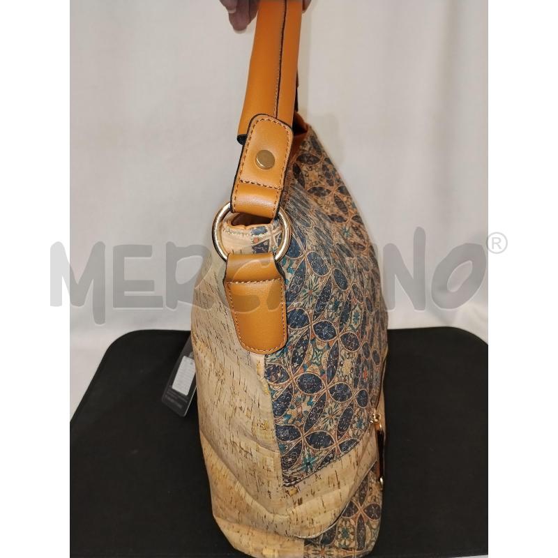 BORSA DONNA SUGHERO CON TRACOLLA | Mercatino dell'Usato Catania stazione centrale 2