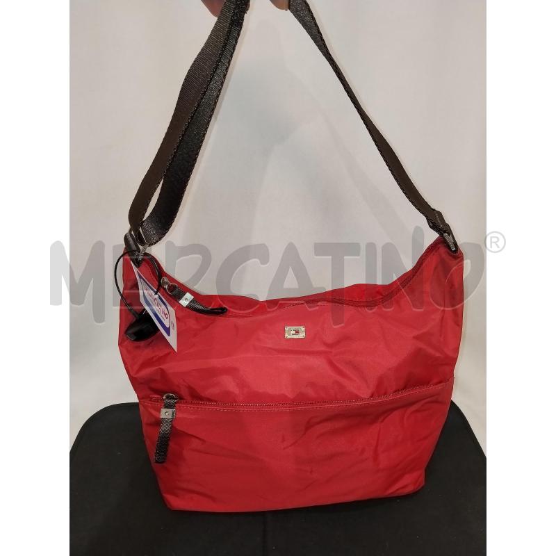 BORSA DONNA TOMMY HILFIGER BORDEAUX  | Mercatino dell'Usato Catania stazione centrale 1