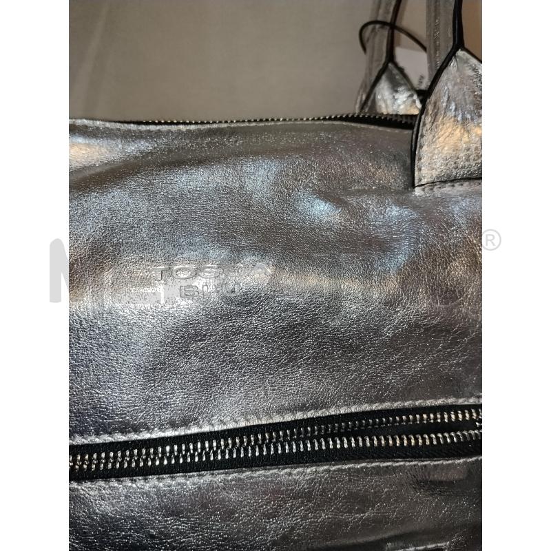 BORSA DONNA TOSCA BLU ARGENTATA  | Mercatino dell'Usato Catania stazione centrale 4