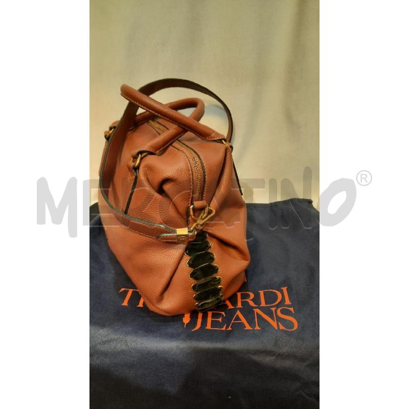 BORSA DONNA TRUSSARDI MARRONE  | Mercatino dell'Usato Catania stazione centrale 3