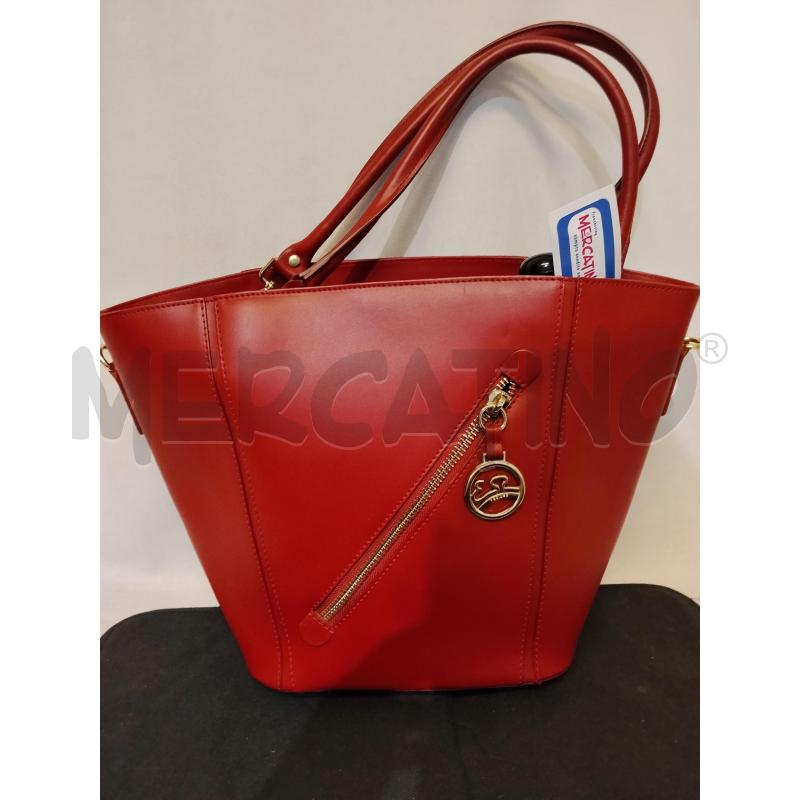 BORSA DONNA YES ZEE BORDEAUX  | Mercatino dell'Usato Catania stazione centrale 1