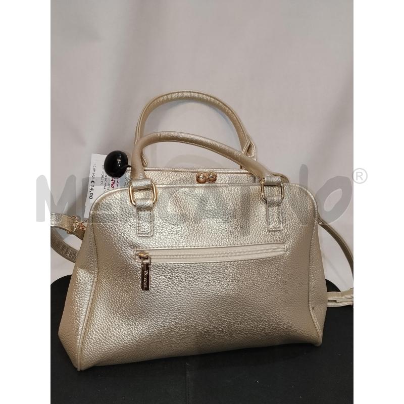 BORSA DONNA YOUNG COVERI DORATA  | Mercatino dell'Usato Catania stazione centrale 4