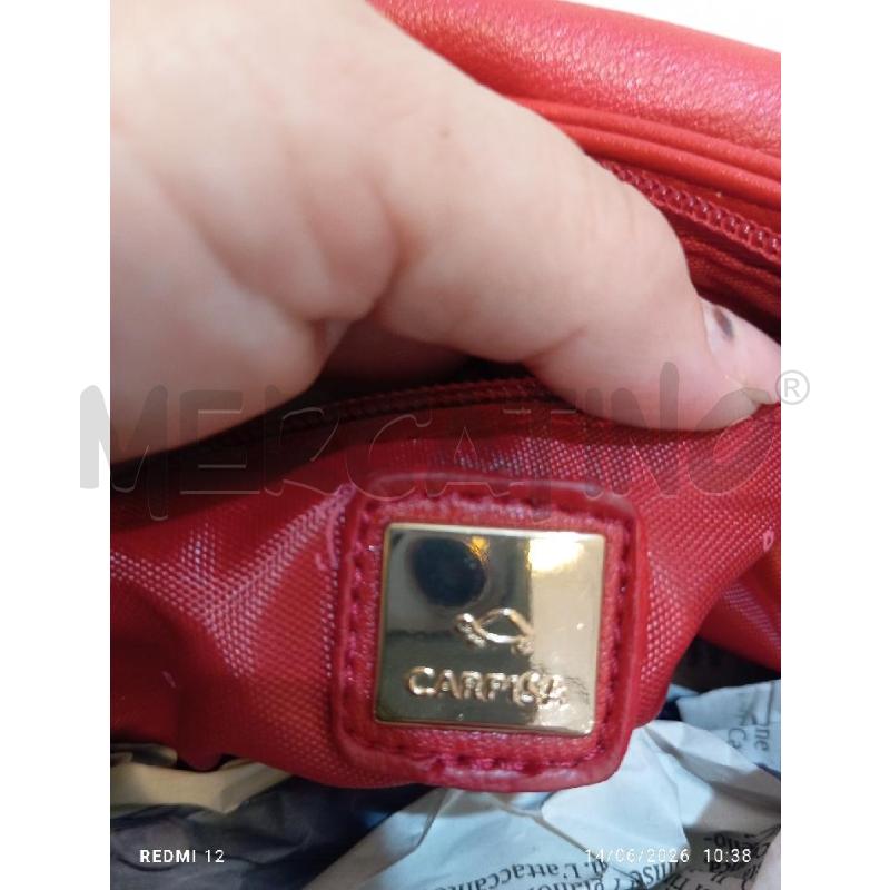 BORSA DONNA  CARPISA ROSSA | Mercatino dell'Usato Catania stazione centrale 4