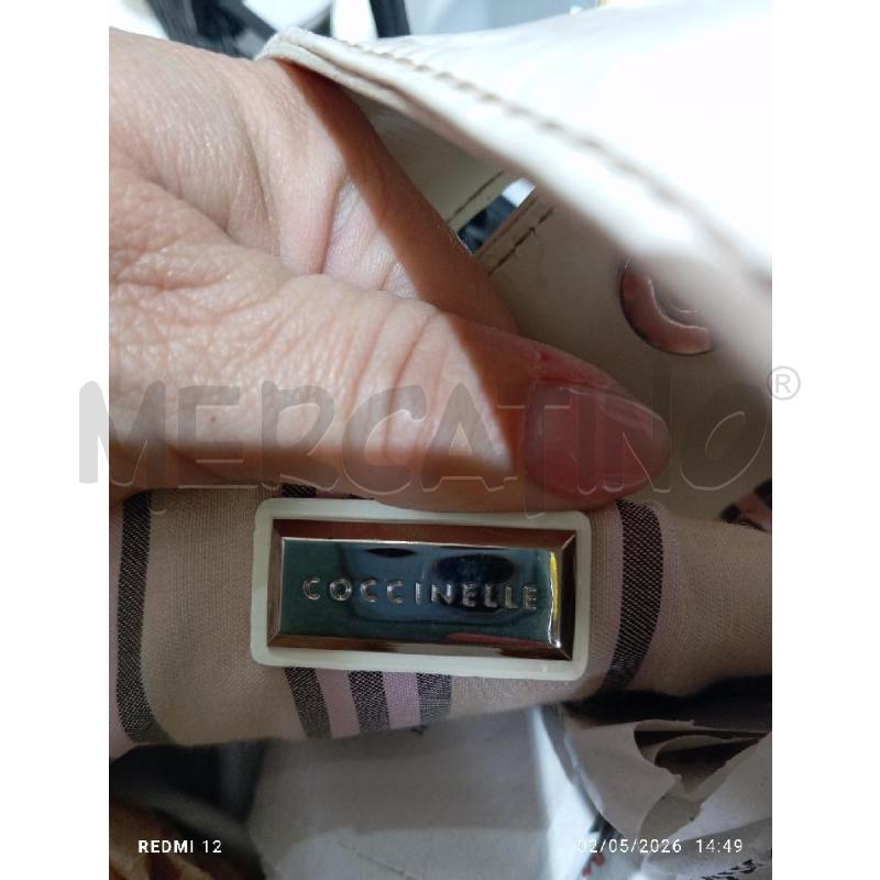 BORSA DONNA  COCCINELLE BEIGE | Mercatino dell'Usato Catania stazione centrale 4