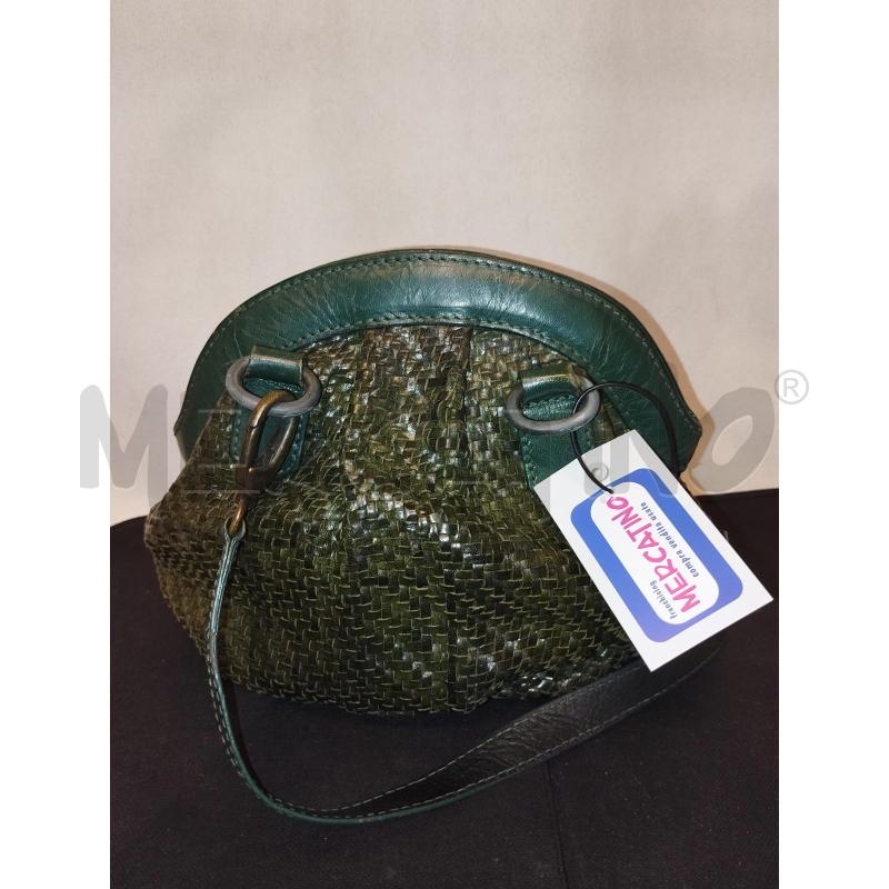 BORSA DONNA  FORNARINA VERDE DA RIV | Mercatino dell'Usato Catania stazione centrale 1
