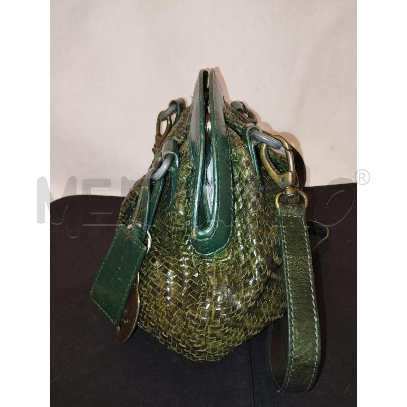 BORSA DONNA  FORNARINA VERDE DA RIV | Mercatino dell'Usato Catania stazione centrale 2