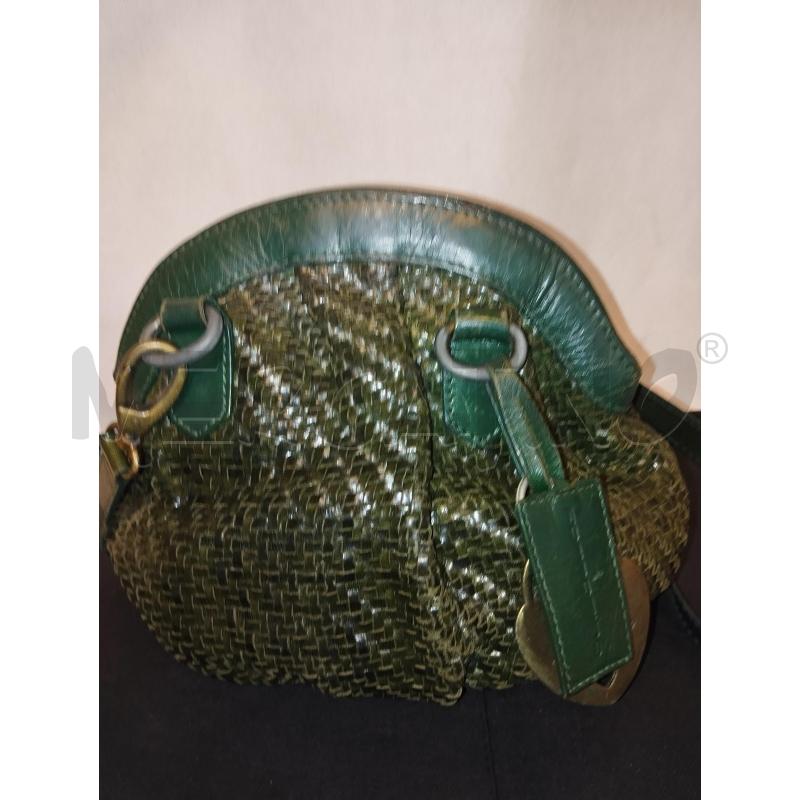 BORSA DONNA  FORNARINA VERDE DA RIV | Mercatino dell'Usato Catania stazione centrale 3