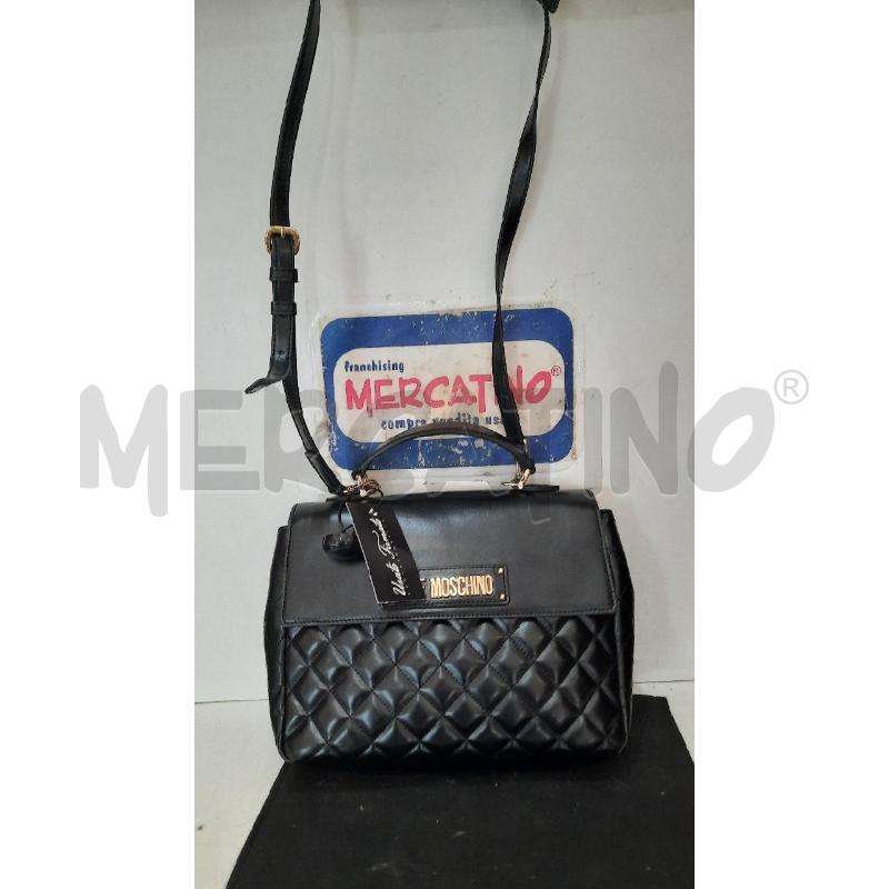 BORSA DONNA  MOSCHINO NERA | Mercatino dell'Usato Catania stazione centrale 2
