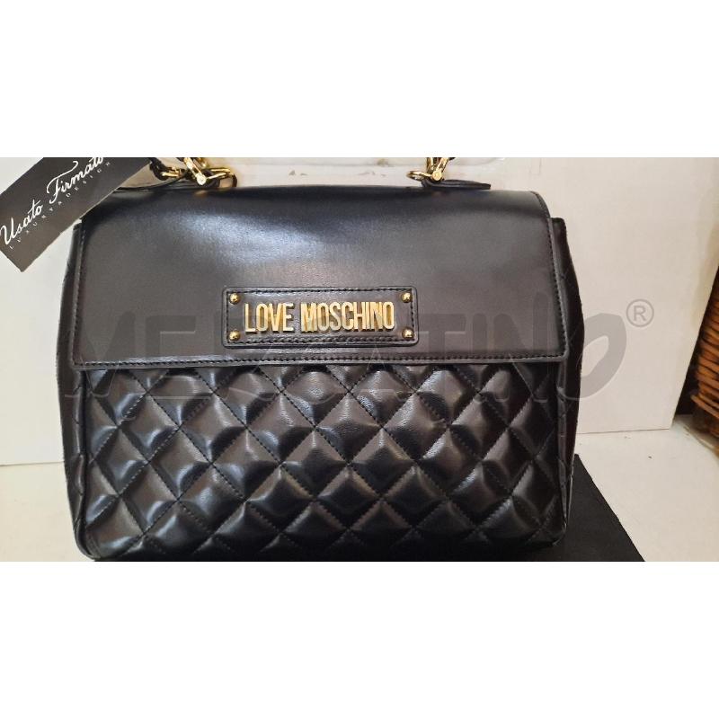 BORSA DONNA  MOSCHINO NERA | Mercatino dell'Usato Catania stazione centrale 3