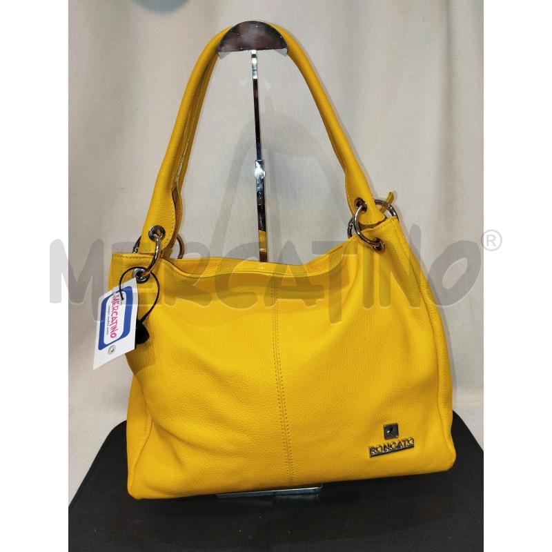 BORSA DONNA  RONCATO GIALLA  | Mercatino dell'Usato Catania stazione centrale 1