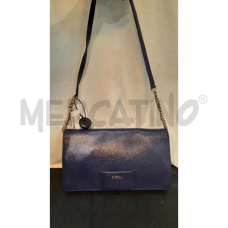 BORSA DONNA   FURLA BLU | Mercatino dell'Usato Catania stazione centrale 1