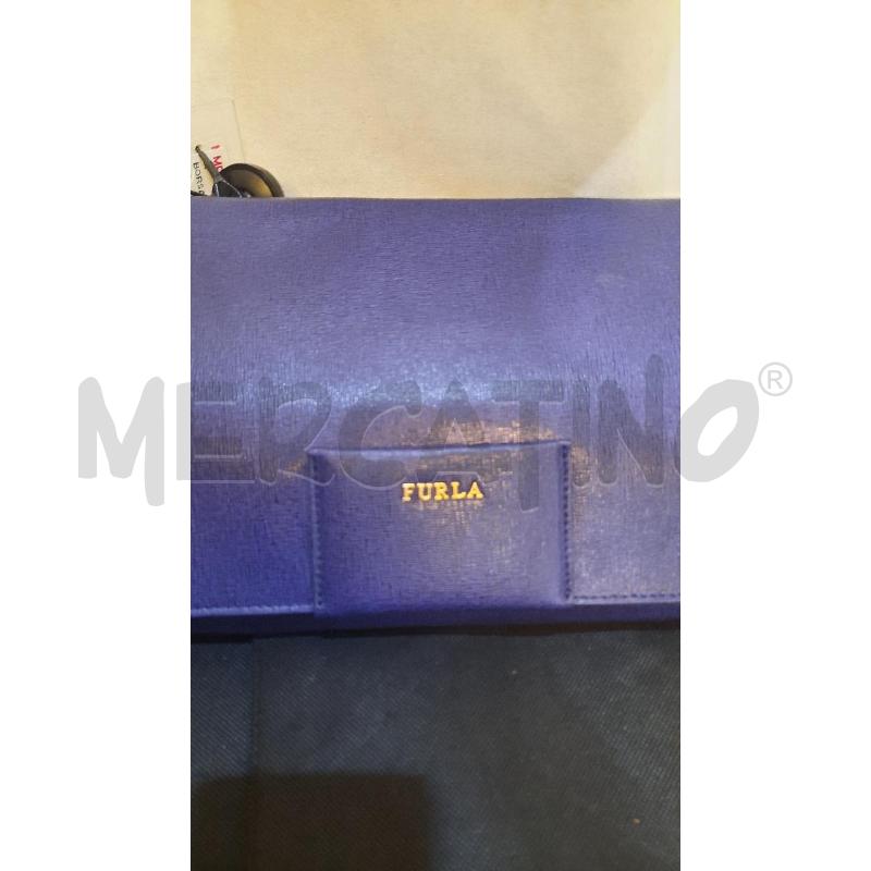 BORSA DONNA   FURLA BLU | Mercatino dell'Usato Catania stazione centrale 2